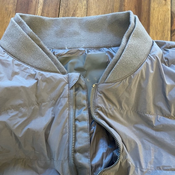 TESLA gray puffer jacket - Picture 10 of 13